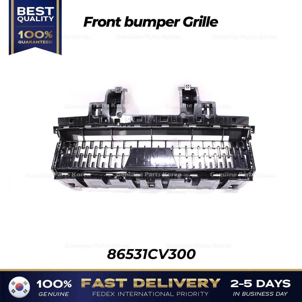 ⭐Genuine⭐ Front bumper Grille 86531CV300 for Kia EV6