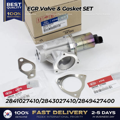 Genuine EGR Valve & Gasket SET 2841027410 for Kia Sportage
