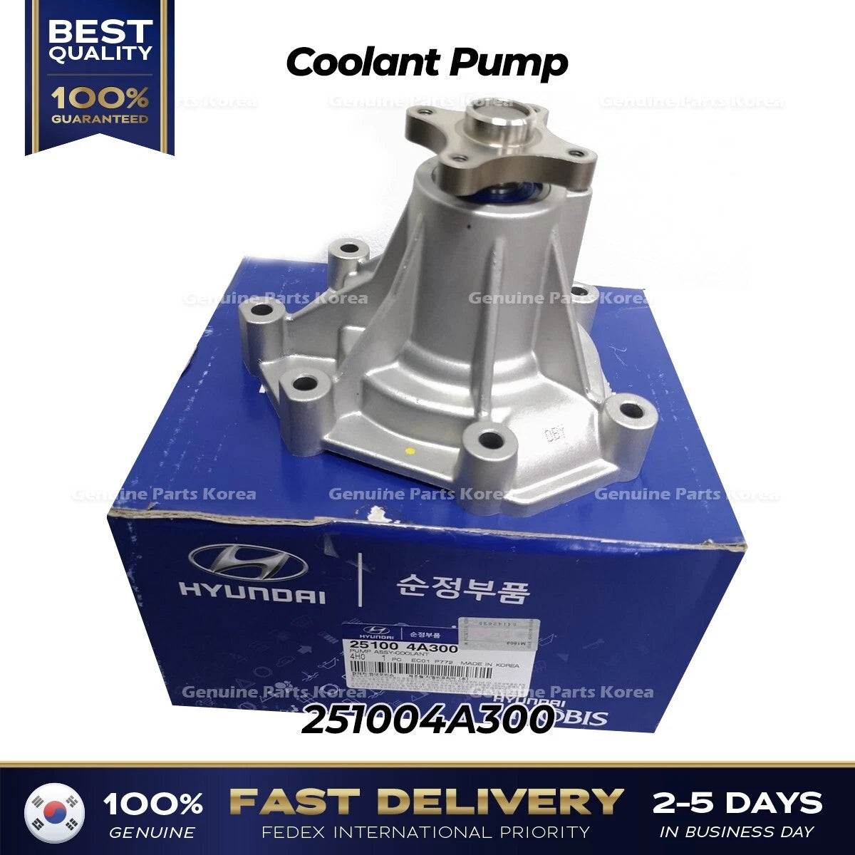 ⭐Genuine⭐ Coolant Pump 251004A300 for Hyundai H1 Kia Sorento