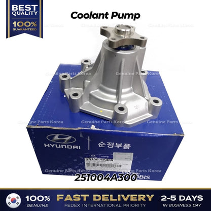 Genuine Coolant Pump 251004A300 for Hyundai H1 Kia Sorento