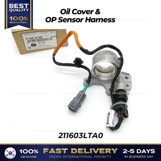 ⭐Genuine⭐ Oil Cover & OP Sensor Harness 211603LTA0 for Hyundai Genesis Palisade