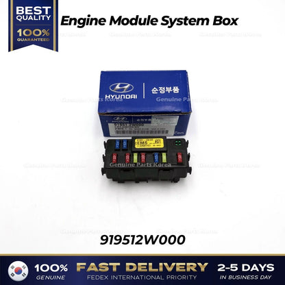 Genuine Engine Module System Box 919512W000 for Hyundai Santa Fe