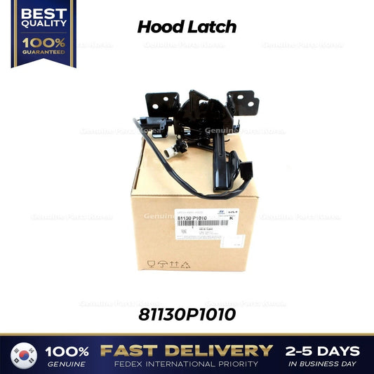 Genuine Hood Latch 81130P1010 for Kia Sportage
