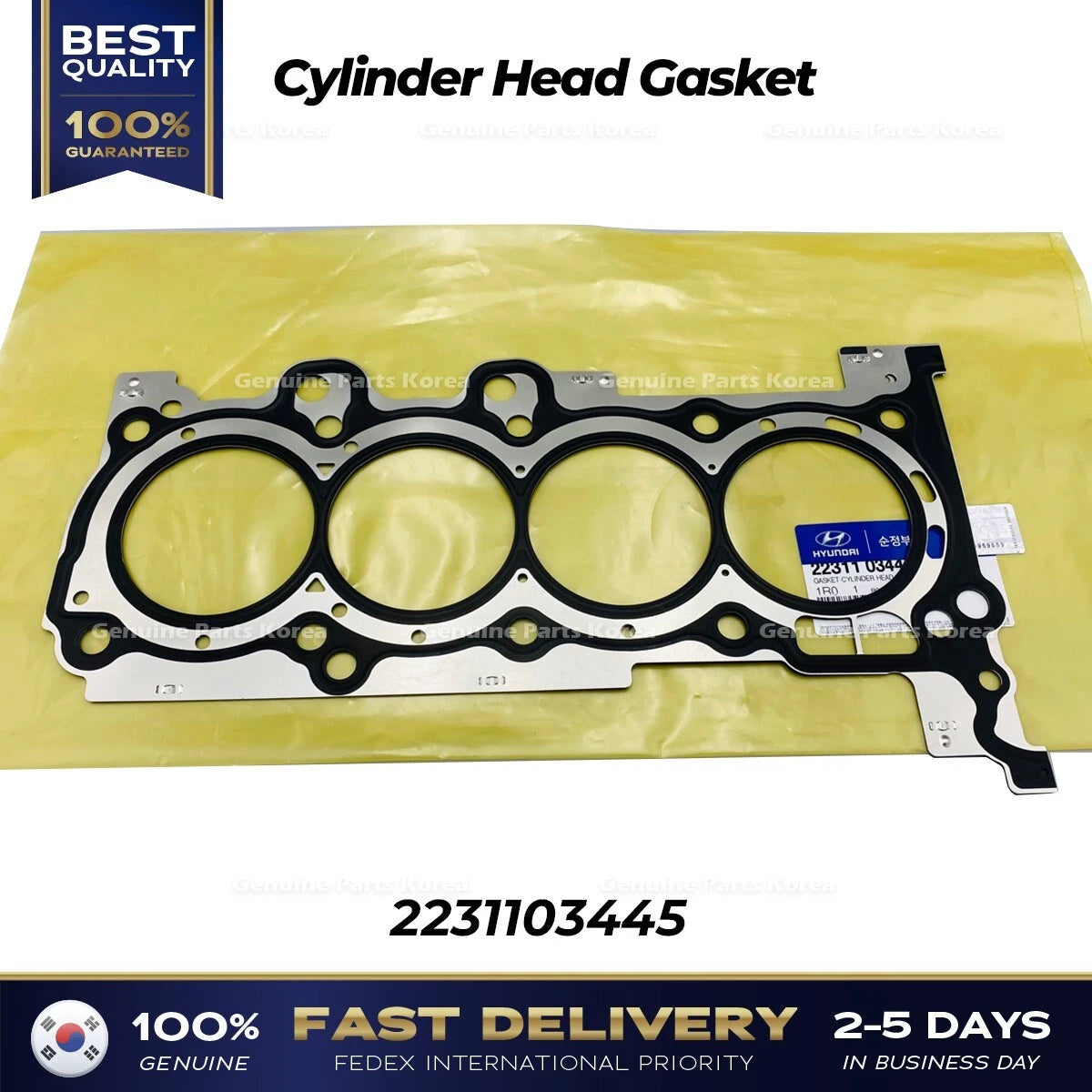 ⭐Genuine⭐ Cylinder Head Gasket 2231103445 for Hyundai Accent i30