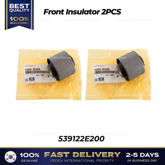⭐Genuine⭐ Front Insulator 2PCS 539122E200 for Hyundai Kona Santa Fe Kia Seltos