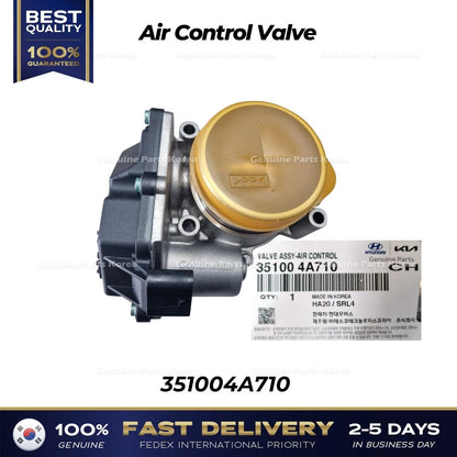 Genuine Air Control Valve 351004A710 for Hyundai Porter II Kia Mohave