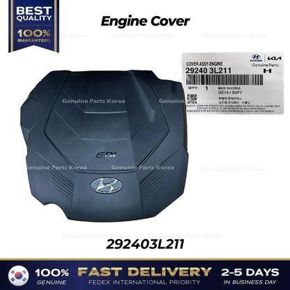 Genuine Engine Cover 292403L211 for Hyundai Palisade