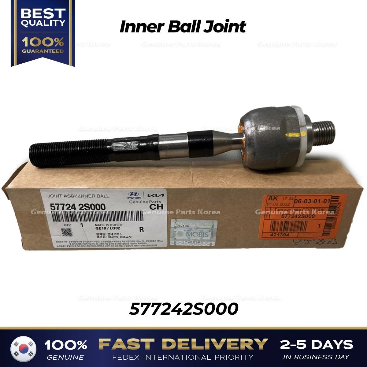 Genuine Inner Ball Joint 577242S000 for Hyundai Tucson Kia Sportage