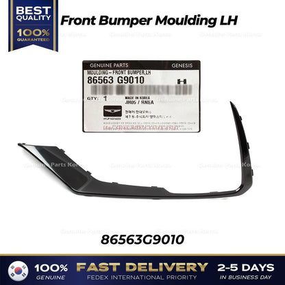 Genuine Front Bumper Moulding LH 86563G9010 for Hyundai Genesis G70