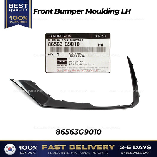 ⭐Genuine⭐ Front Bumper Moulding LH 86563G9010 for Hyundai Genesis G70