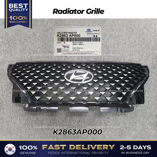 ⭐Genuine⭐ Radiator Grille K2863AP000 for Hyundai Venue