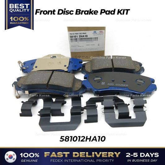 ⭐Genuine⭐ Front Disc Brake Pad KIT 581012HA10 for Hyundai Elantra