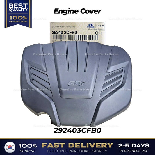 ⭐Genuine⭐ Engine Cover 292403CFB0 for Hyundai Santa Fe Kia Sorento 13-19