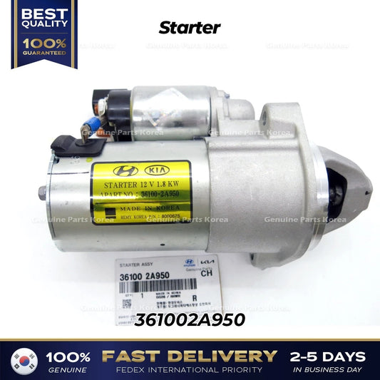 ⭐Genuine⭐ Starter 361002A950 for Hyundai Sonata Kona Tuscon