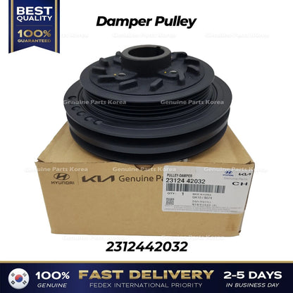 Genuine Damper Pulley 2312442032 for Hyundai H1 H100
