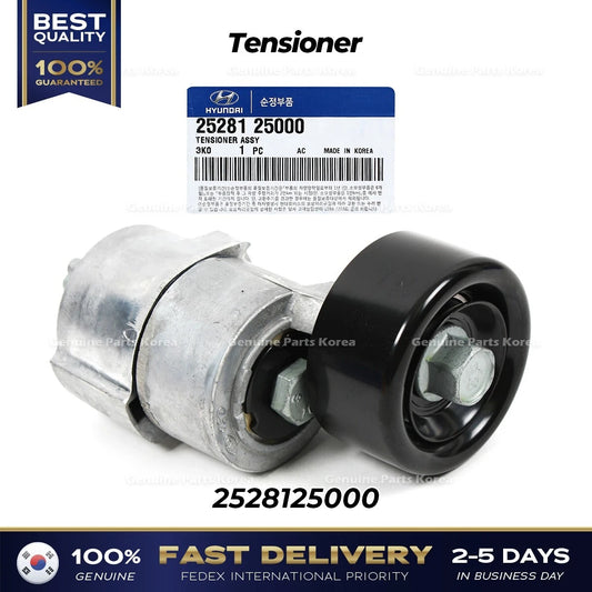 ⭐Genuine⭐ Tensioner 2528125000 for Hyundai Santa Fe Kia Forte
