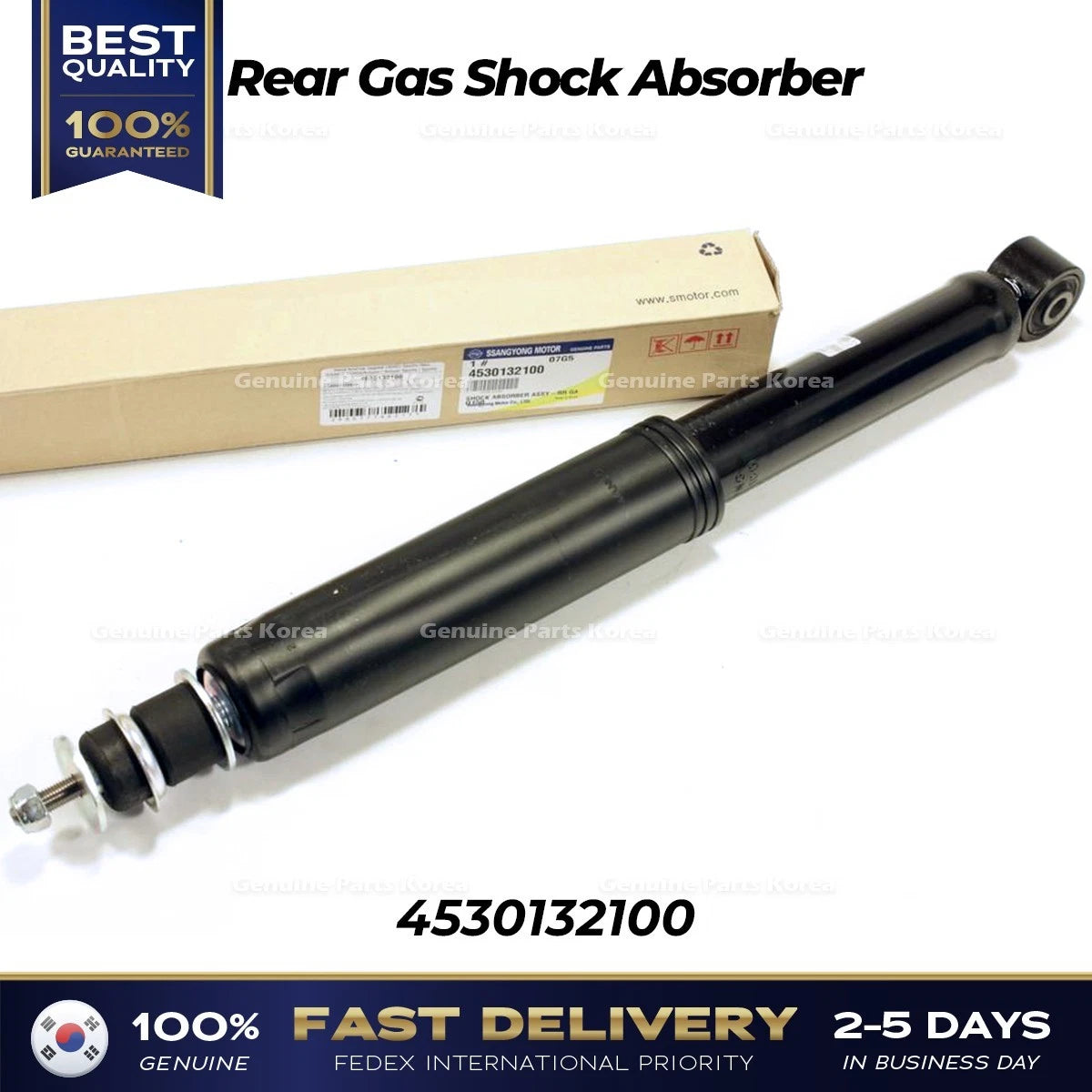 ⭐Genuine⭐ Rear Gas Shock Absorber 4530132100 for Ssangyong Korando Sports