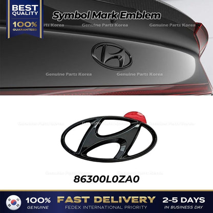 Genuine Symbol Mark Emblem 86300L0ZA0 for Hyundai Sonata