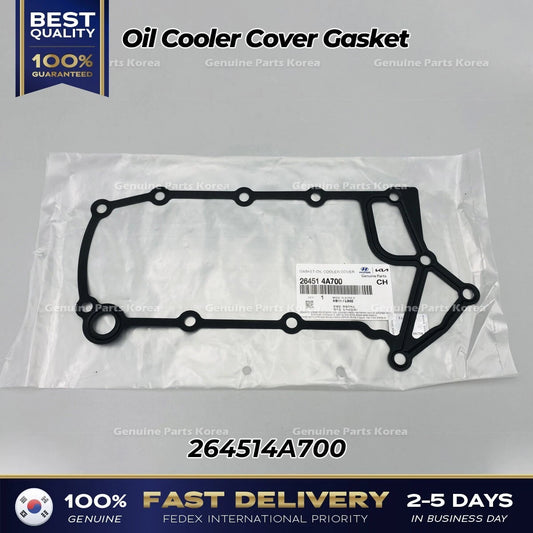 ⭐Genuine⭐ Oil Cooler Cover Gasket 264514A700 for Hyundai H1 H100 Kia K2500