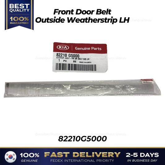 ⭐Genuine⭐ Front Door Belt Outside Weatherstrip LH 82210G5000 for Kia Niro