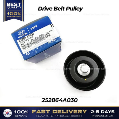 Genuine Drive Belt Pulley 252864A030 for Hyundai H1 Porter II