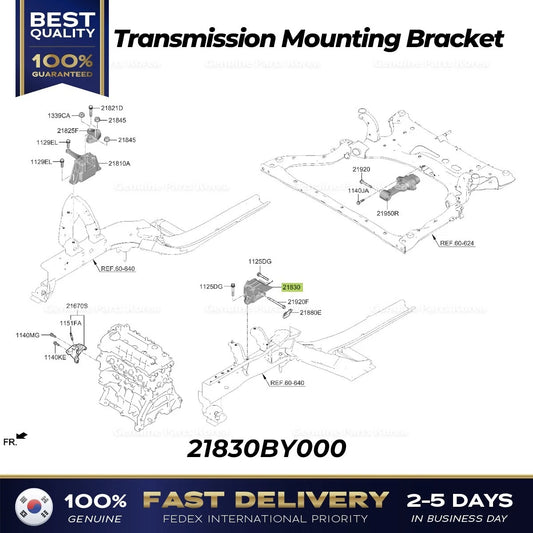 ⭐Genuine⭐ Transmission Mounting Bracket 21830BY000 for Hyundai Elantra Kia Niro
