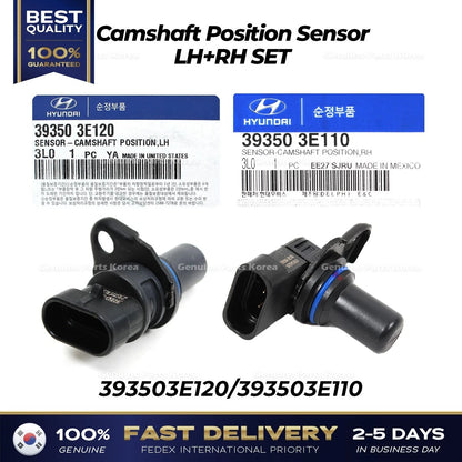 Genuine Camshaft Position Sensor LH RH SET for Hyundai Kia