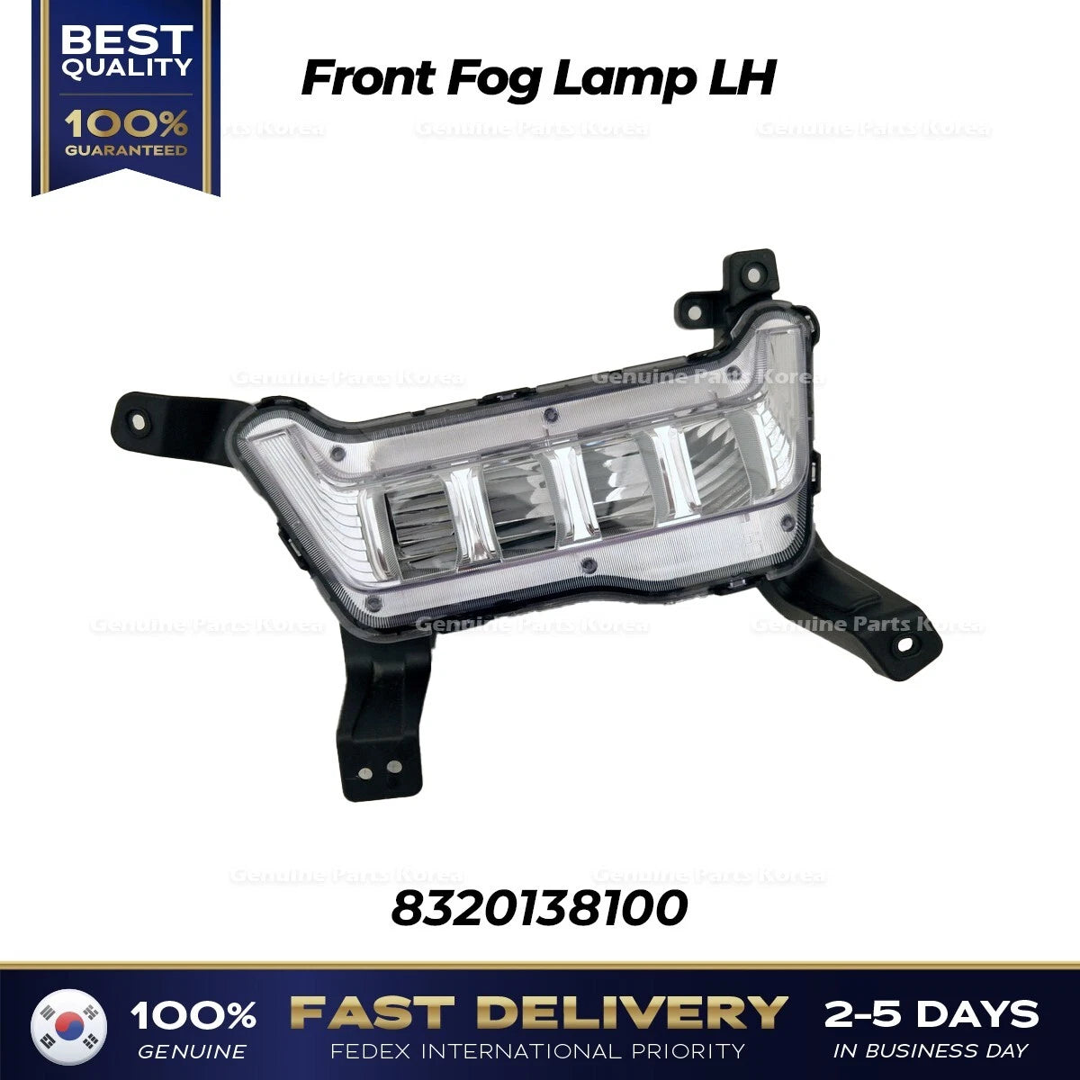 ⭐Genuine⭐ Front Fog Lamp LH 8320138100 for Ssangyong Rexton Sports