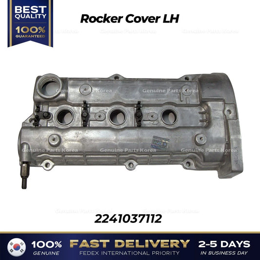 ⭐Genuine⭐ Rocker Cover LH 2241037112 for Hyundai Tiburon Kia Sportage