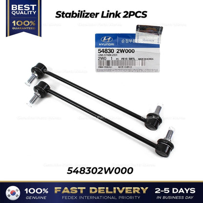 Genuine Stabilizer Link 2PCS 548302W000 for Hyundai Santa Fe