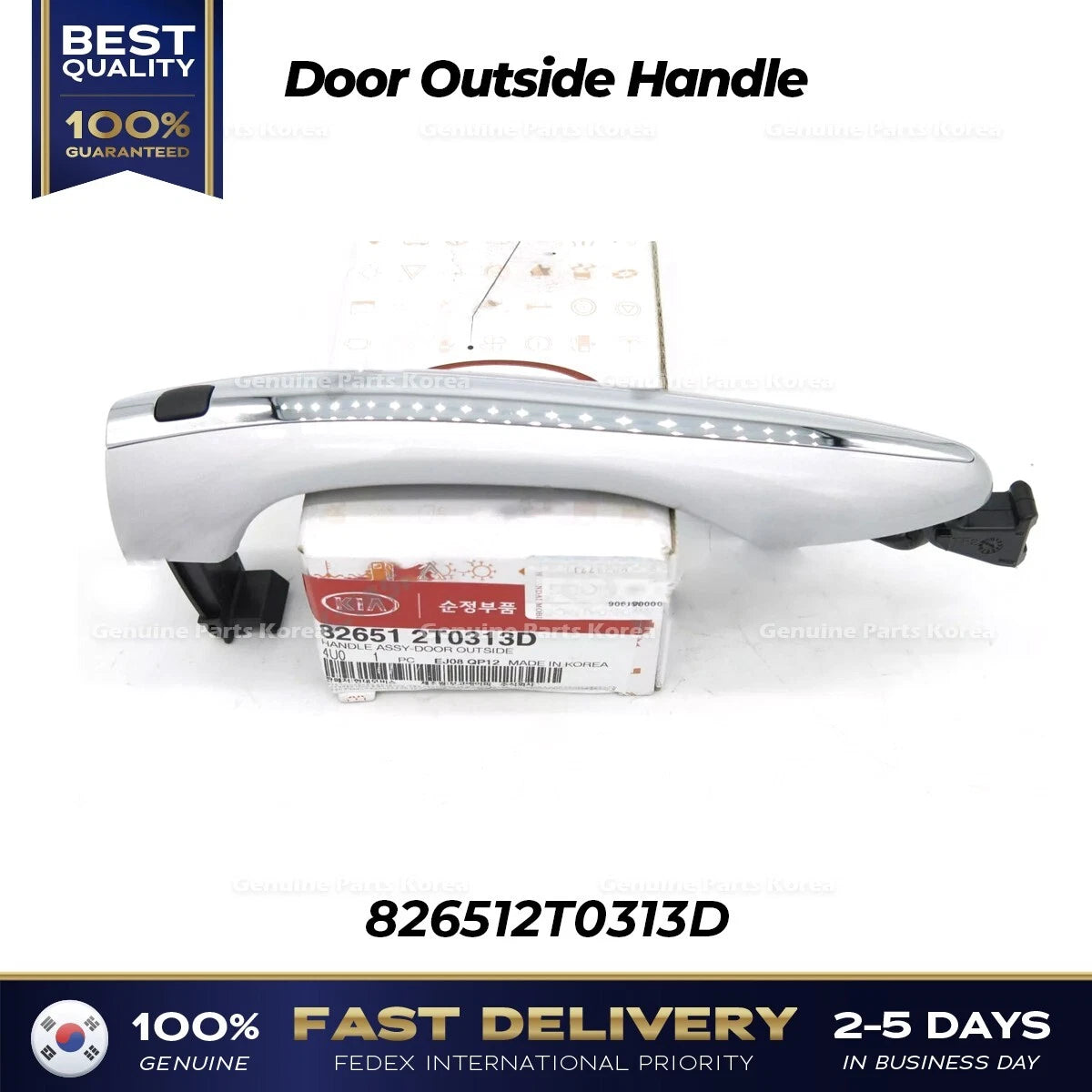 ⭐Genuine⭐ Door Outside Handle 826512T0313D for Kia K5 Hybrid