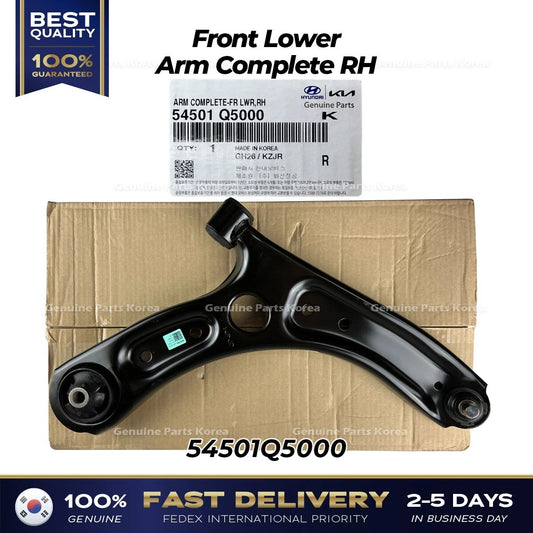 ⭐Genuine⭐ Front Lower Arm Complete RH 54501Q5000 for Kia Seltos