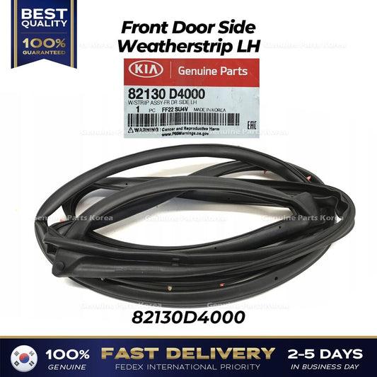 ⭐Genuine⭐ Front Door Side Weatherstrip LH 82130D4000 for Kia Optima