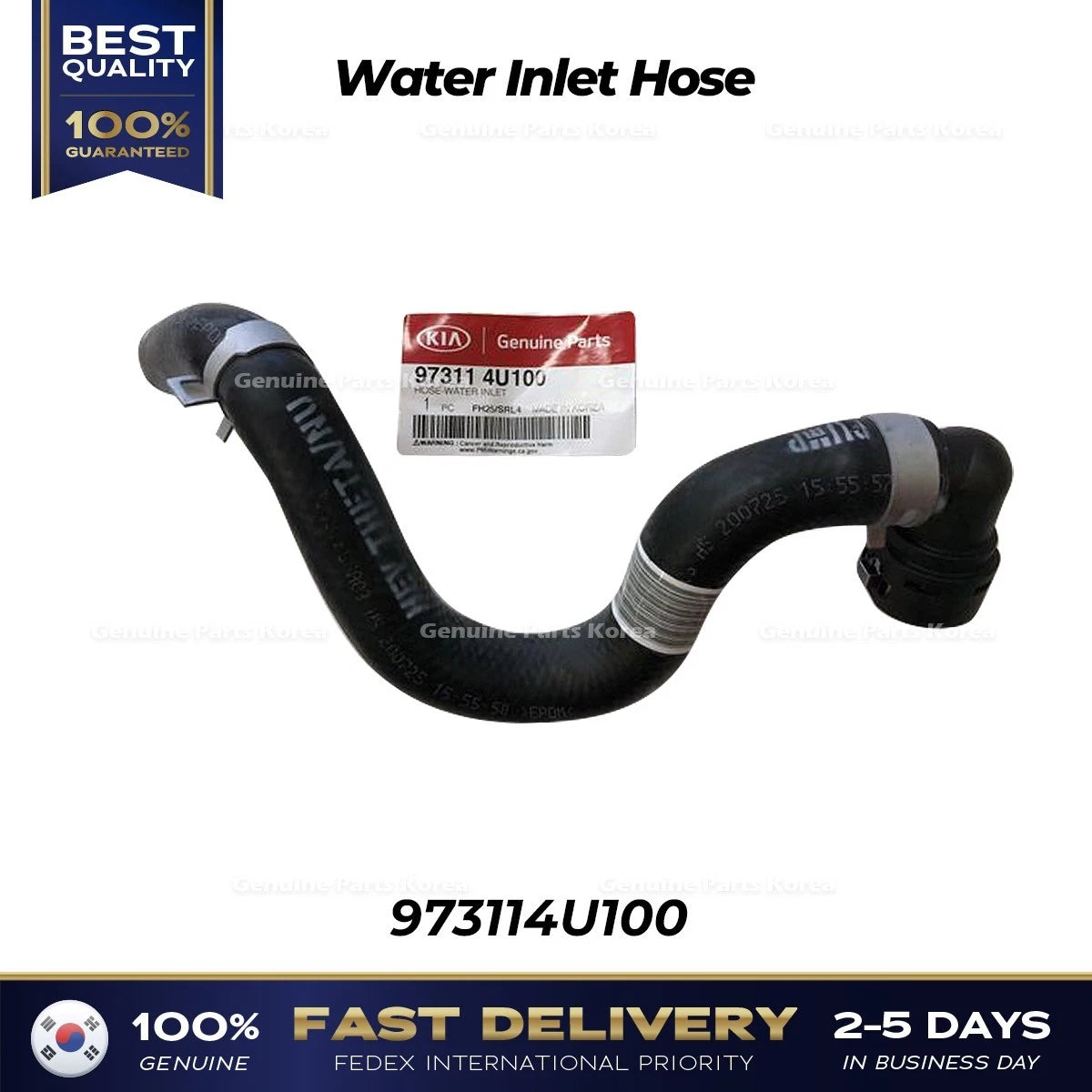 ⭐Genuine⭐ Water Inlet Hose 973114U100 for Sonata Hybrid Optima Hybrid