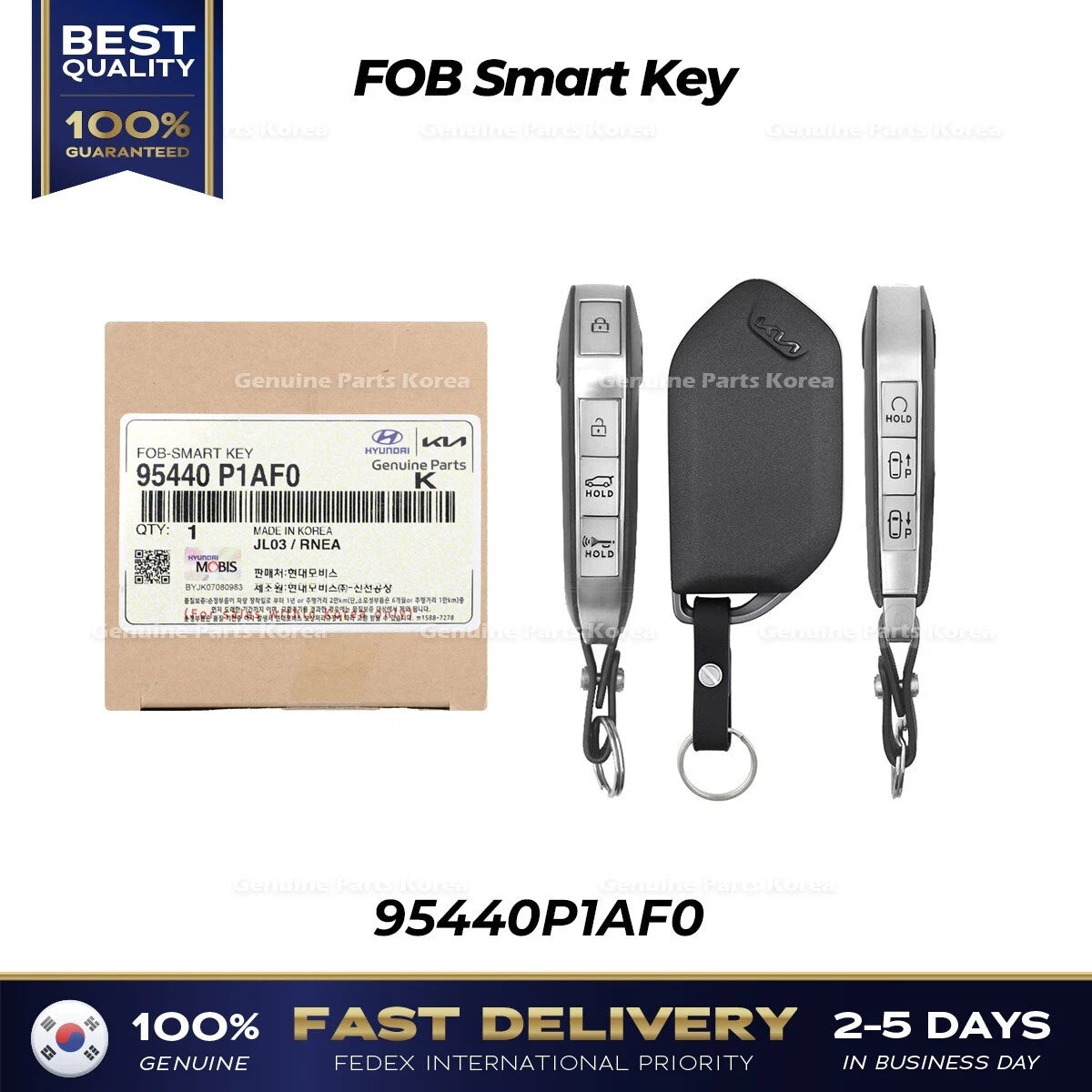 ⭐Genuine⭐ FOB Smart Key 95440P1AF0 for Kia
