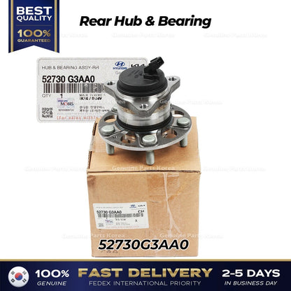Genuine Rear Hub & Bearing 52730G3AA0 for Hyundai Elantra GT Kia Forte