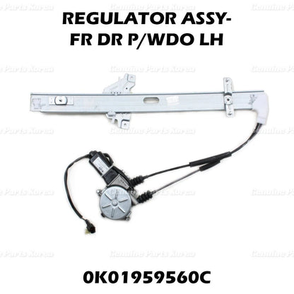 Genuine Window Regulator Assy Front LH 0K01959560C for Kia Sportage 1999-2002