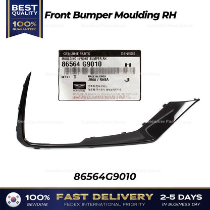Genuine Front Bumper Moulding RH 86564G9010 for Hyundai Genesis G70