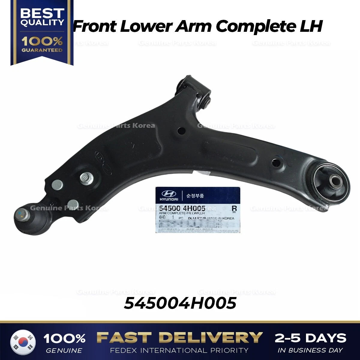 ⭐Genuine⭐ Front Lower Arm Complete LH 545004H005 for Hyundai H1