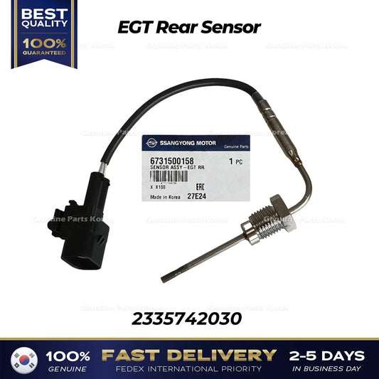 ⭐Genuine⭐ EGT Rear Sensor 6731500158 for Ssangyong Tivoli