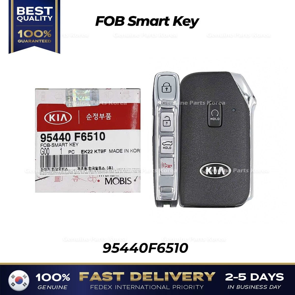 ⭐Genuine⭐ FOB Smart Key 95440F6510 for Kia Cadenza