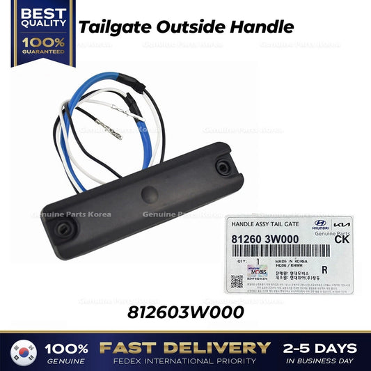 ⭐Genuine⭐ Tailgate Outside Handle 812603W000 for Kia Sportage
