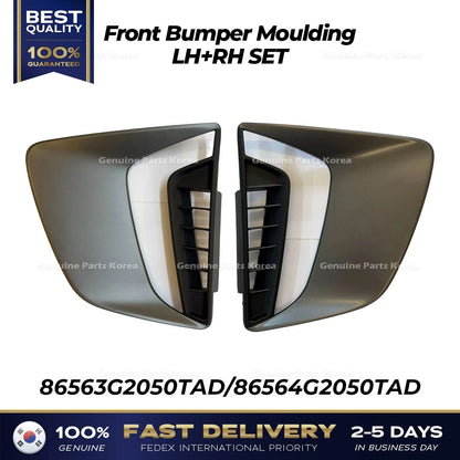 Genuine Front Bumper Moulding LH RH SET for Hyundai Ioniq