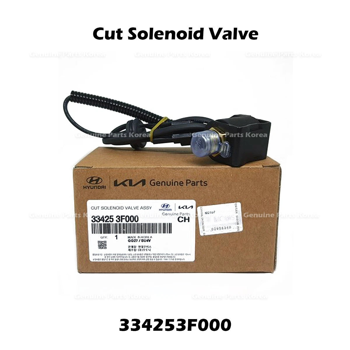 ⭐Genuine⭐ Cut Solenoid Valve 334253F000 for Hyundai Sonata Kia Optima