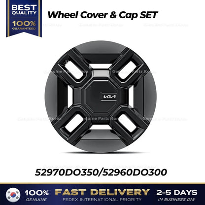 Genuine Wheel Cover & Cap SET 52970DO350 52960DO300 for Kia EV9 GT Line