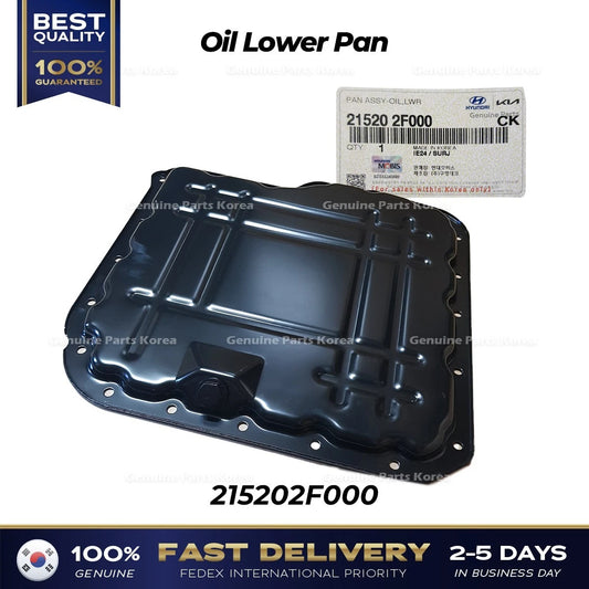 ⭐Genuine⭐ Oil Lower Pan 215202F000 for Hyundai Santa Fe Tucson