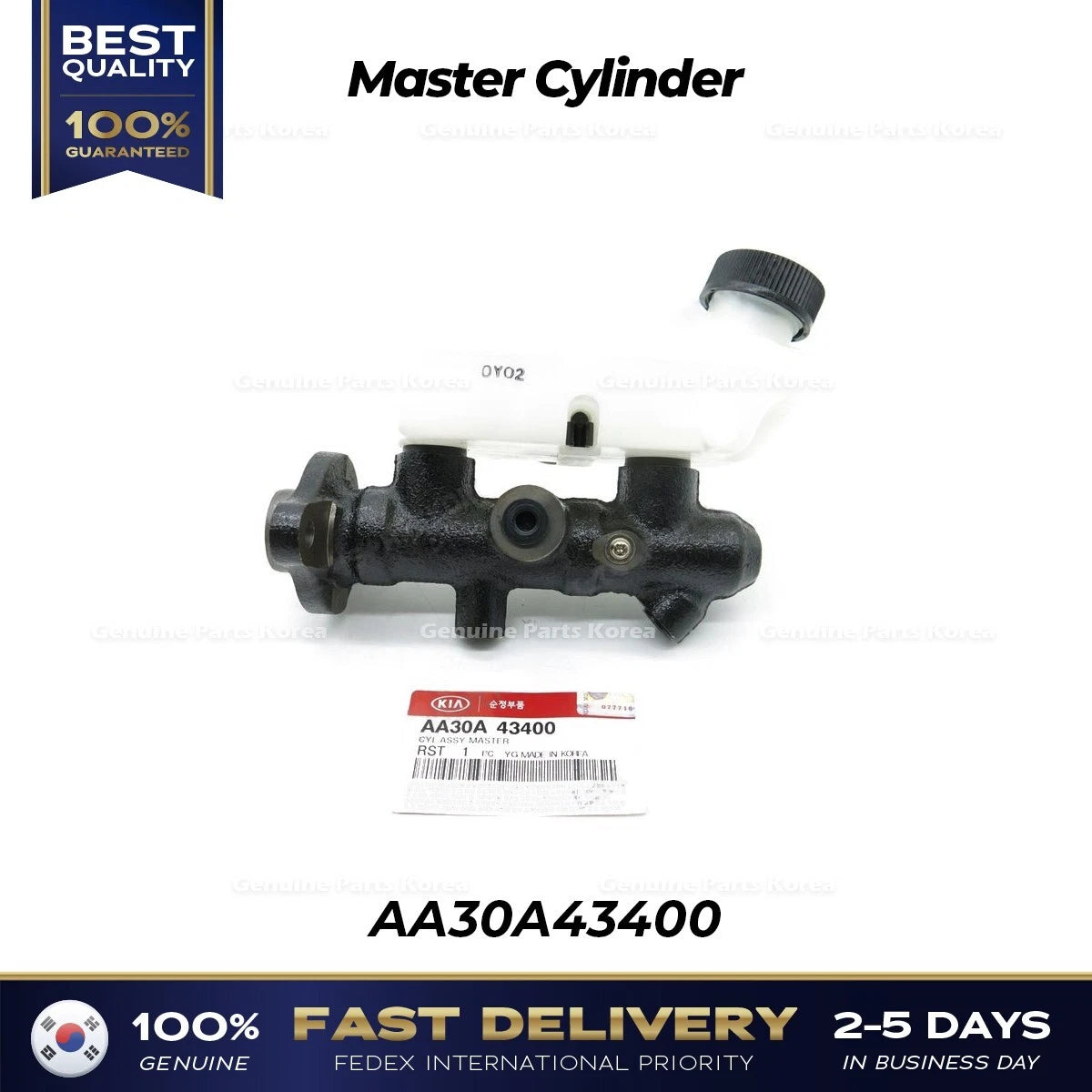 ⭐Genuine⭐ Master Cylinder AA30A43400 for Kia Rockstar