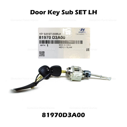 Genuine Door Key Sub SET LH 81970D3A00 for Hyundai Tucson