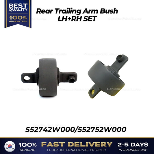 ⭐Genuine⭐ Rear Trailing Arm Bush LH RH SET for Hyundai Santa Fe
