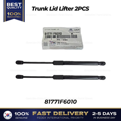 Genuine Trunk Lid Lifter 2PCS 81771F6010 for Kia Cadenza